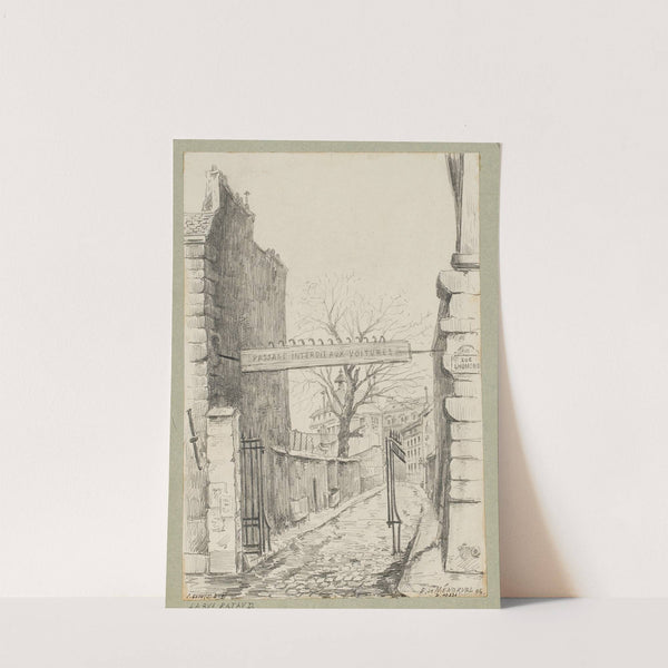 Rue Rataud (1904) by Eugène de Ménorval