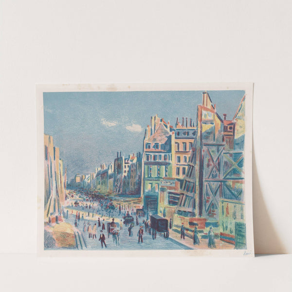 Rue Reamur (1896) by Maximilien Luce