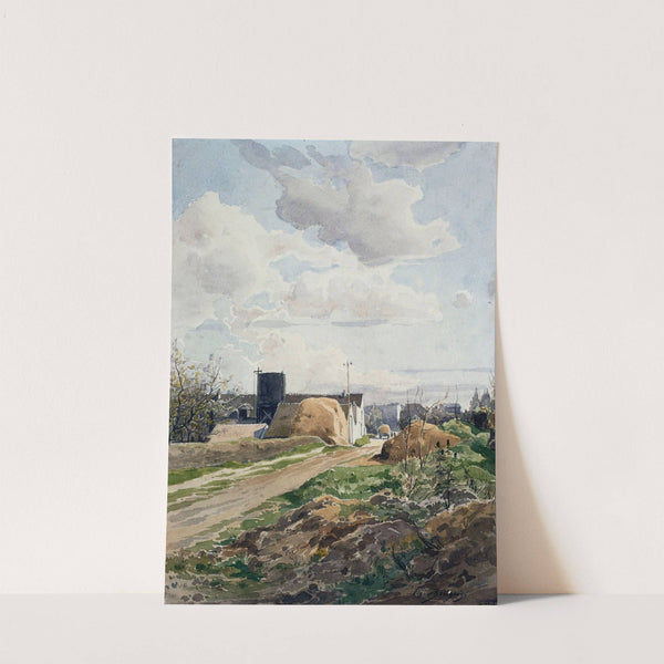 Rue Sacrot by Eugène Bourgeois