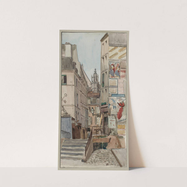 Rue Saint Bon, de la rue de Rivoli à la rue de la Verrerie (1896) by F. Séguin