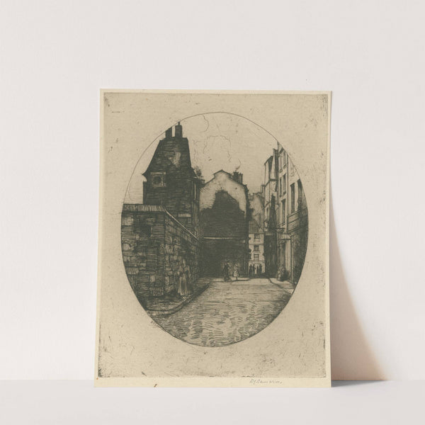 Rue Saint Julien, le Pauvre (1904) by David Young Cameron