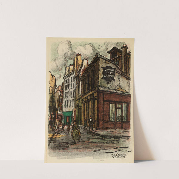 Rue Saint-Médard (1921) by Jean-Charles Contel