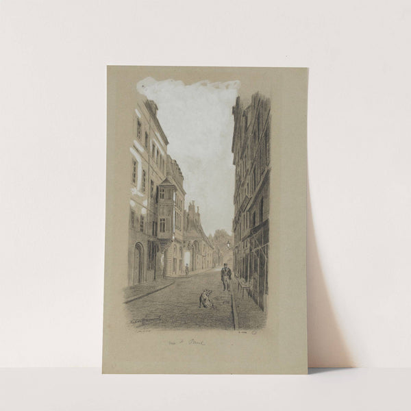 Rue Saint-Paul, 4ème arrondissement (1895-1905) by Robert Frémont