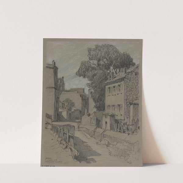 Rue Saint Vincent, à Montmartre by Ferdinand Boberg