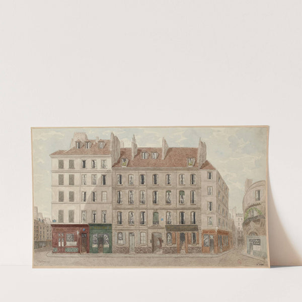 Rue Thévenot nº28 à 32 (actuelle rue Réaumur), 3ème arrondissement by Jules Gaildrau