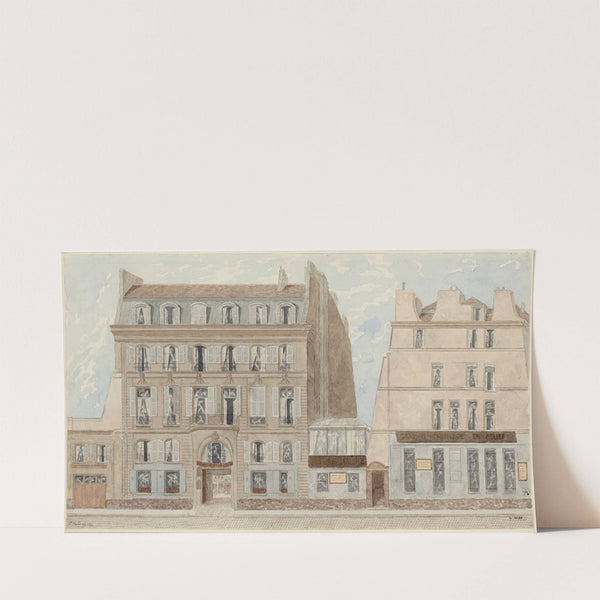 Rue Thévenot nº6 et 8 (actuelle rue Réaumur), 3ème arrondissement by Jules Gaildrau