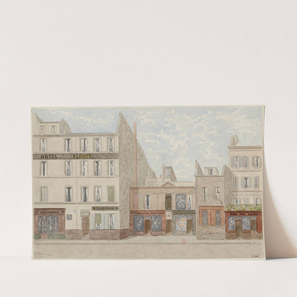 Rue Vaneau Nº57 à 61, 7ème arrondissement by Jules Gaildrau