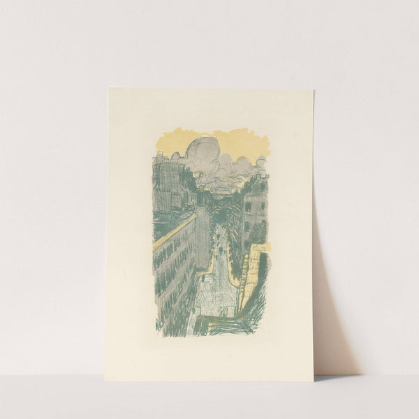 Rue vue d’en haut (1899) by Pierre Bonnard