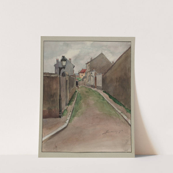 Rue Yvart, de la rue d’Alleray à la rue de la Quintinie, Vaugirard (1896) by F. Séguin