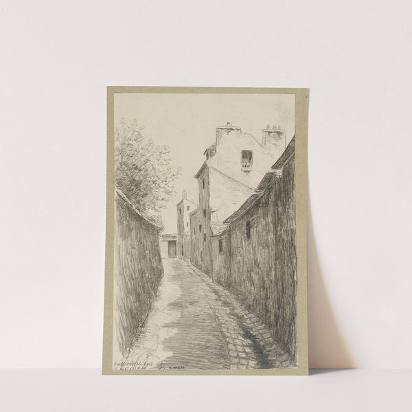 Ruelle des Reculettes (1902) by Eugène de Ménorval