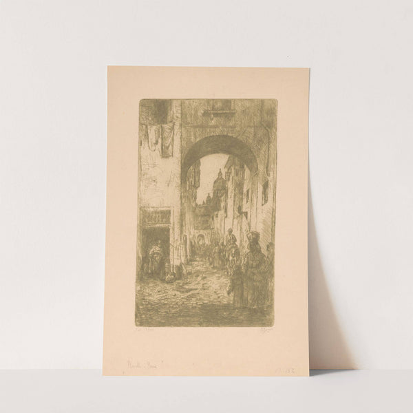 Ruelle, Rome (1873-1931) by Etienne Bosch