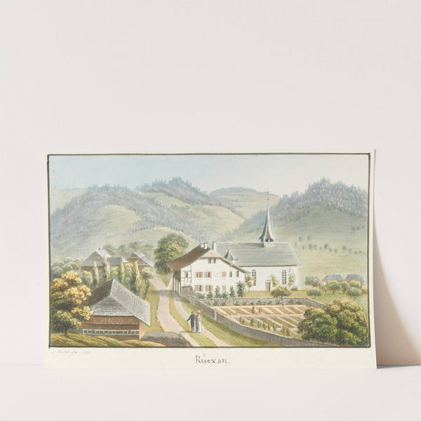 Rüexau. by Jakob Samuel Weibel