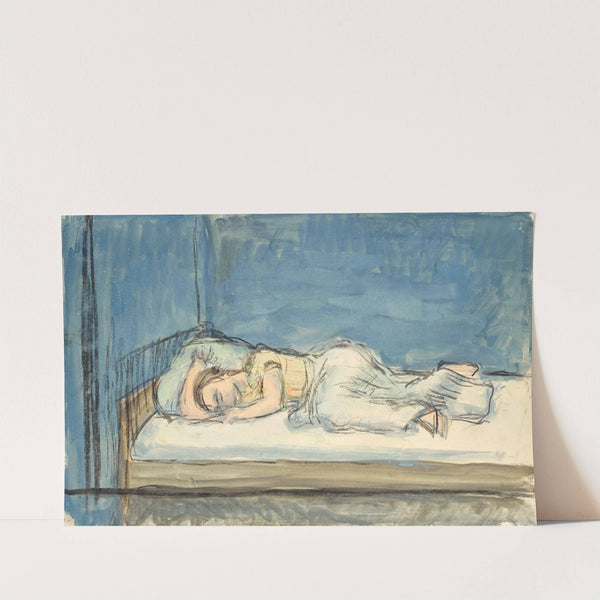 Ruhende Frau by Walther Gamerith