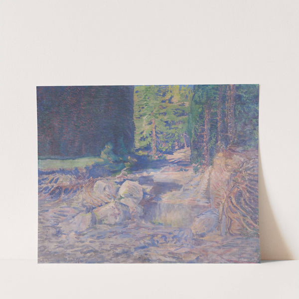 Ruhender Wildbach (1912) by August Roth