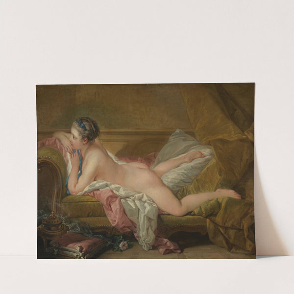 Ruhendes Mädchen (1752) by François Boucher