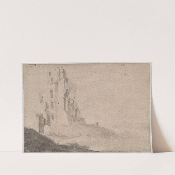 Ruin of the huis Ter Kleef near Haarlem (c. 1646–47) by Roelant Roghman