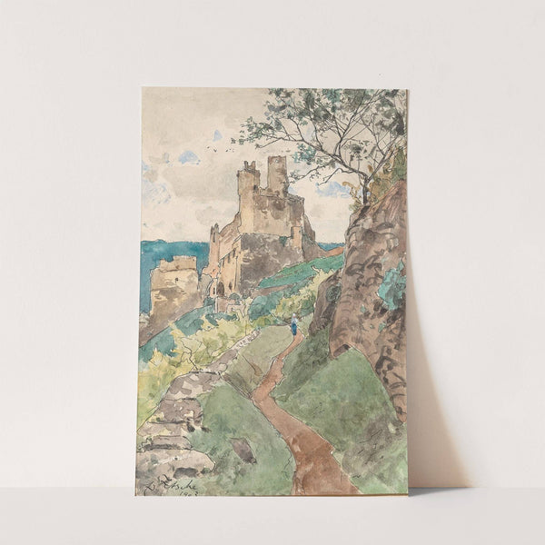 Ruine Senftenberg, Krems by Eduard Zetsche