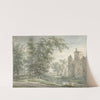 Ruïne van het Huis De Haer by Egbert van Drielst