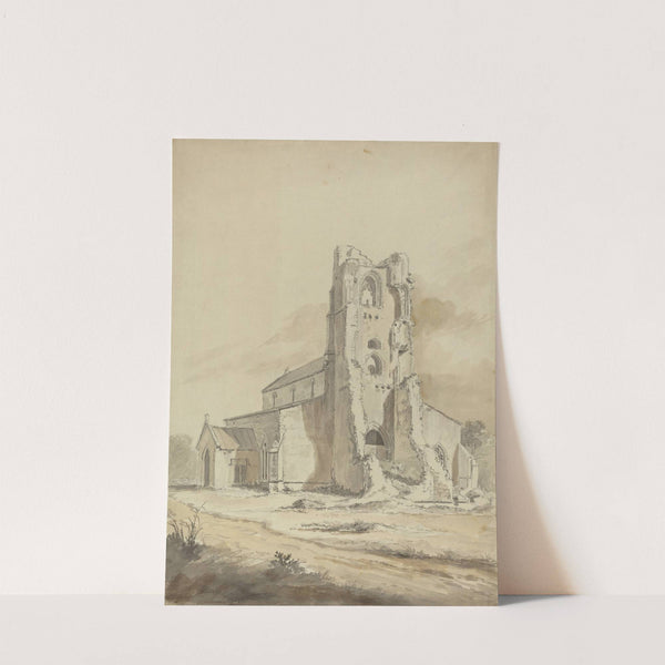 Ruined Church by Hendrik Frans de Cort