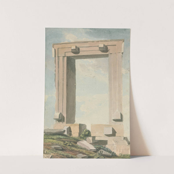 Ruined Flat Archway by Willey Reveley