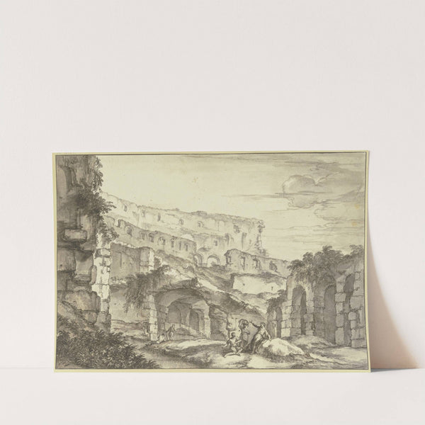 Ruinen eines römischen Theaters by Andrea Locatelli