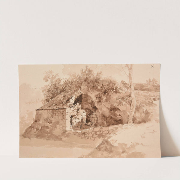 Ruines de bergerie by Jacques-Raymond Brascassat