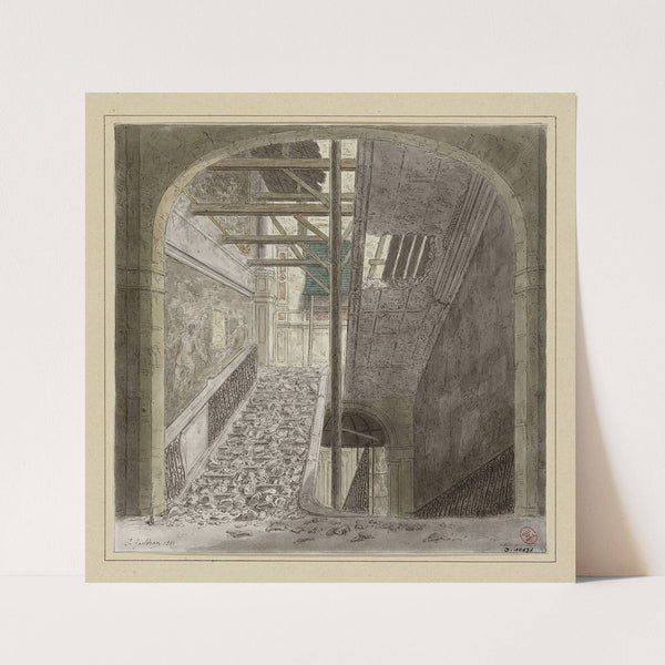 Ruines de la Cour des Comptes, quai d’Orsay, 7ème arrondissement by Jules Gaildrau