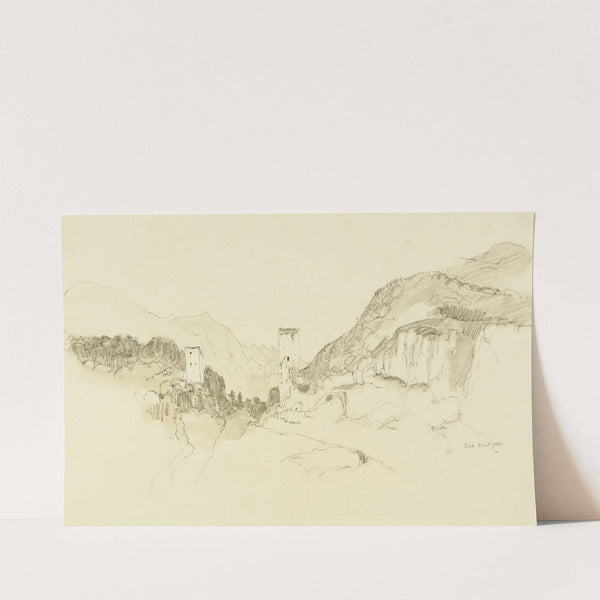 Ruines de Lirl (1833) by René Marjolin