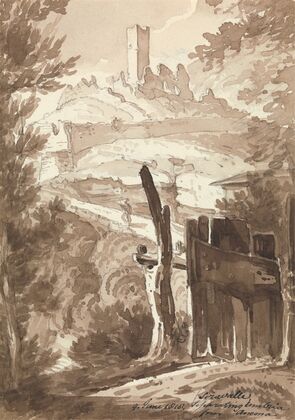Ruins at Chiaravalle near Ancona, Italy