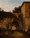 Ruins At Forum In Rome, The Road From S. Bonaventura To Campo Vaccino (1799-1827)