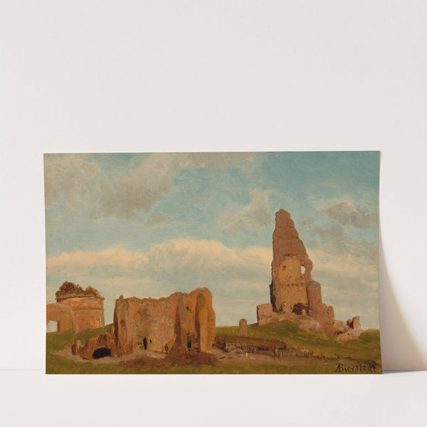 Ruins-Campagna of Rome (1867) by Albert Bierstadt