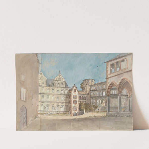 Ruins du Chateau du Heidelberg by Charles Gore