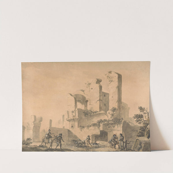 Ruins in Rome by William Hamilton