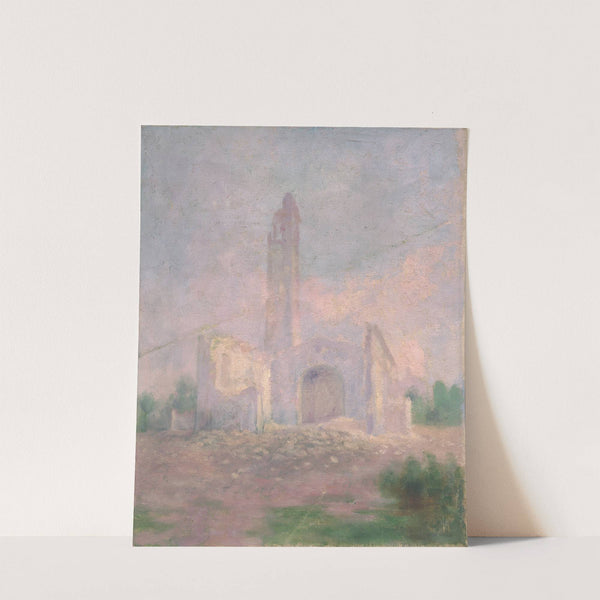 Ruins of a Church by Dezider Czölder