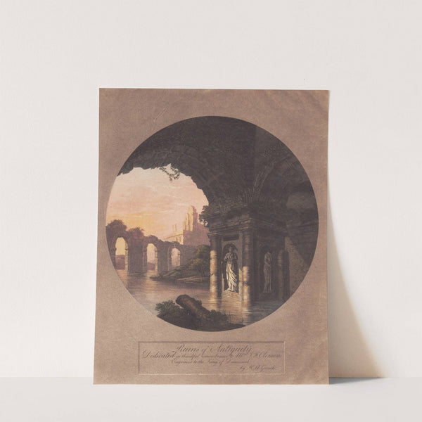 Ruins of Antiquity. Dedicated to Clemens by Christian Heinrich Grosch