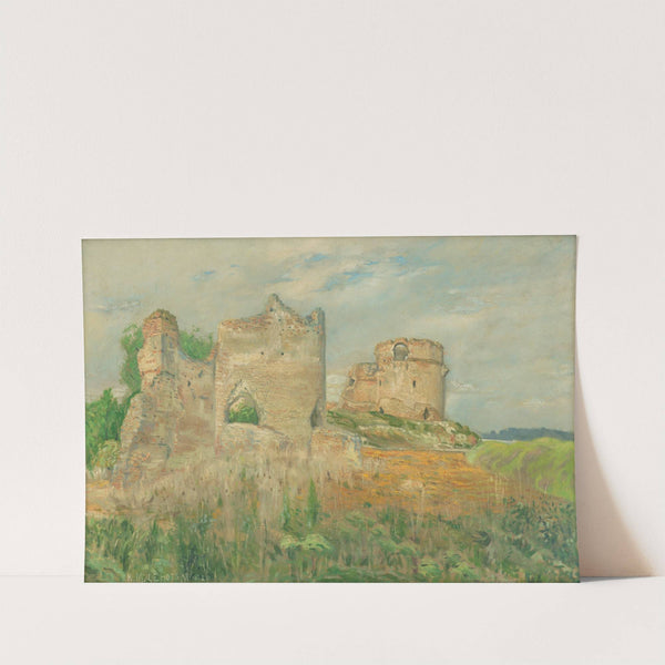 Ruins of Báč Castle by Karol Miloslav Lehotský