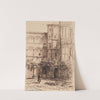 Ruins of Heidelberg Castle (1863) by François Stroobant