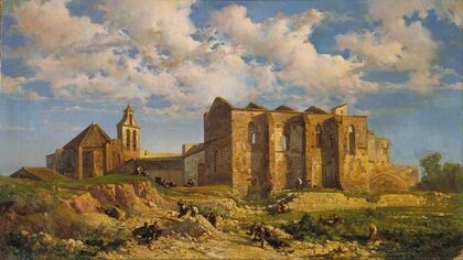 Ruins of the Church of the Holy Sepulchre (1862) — size preview