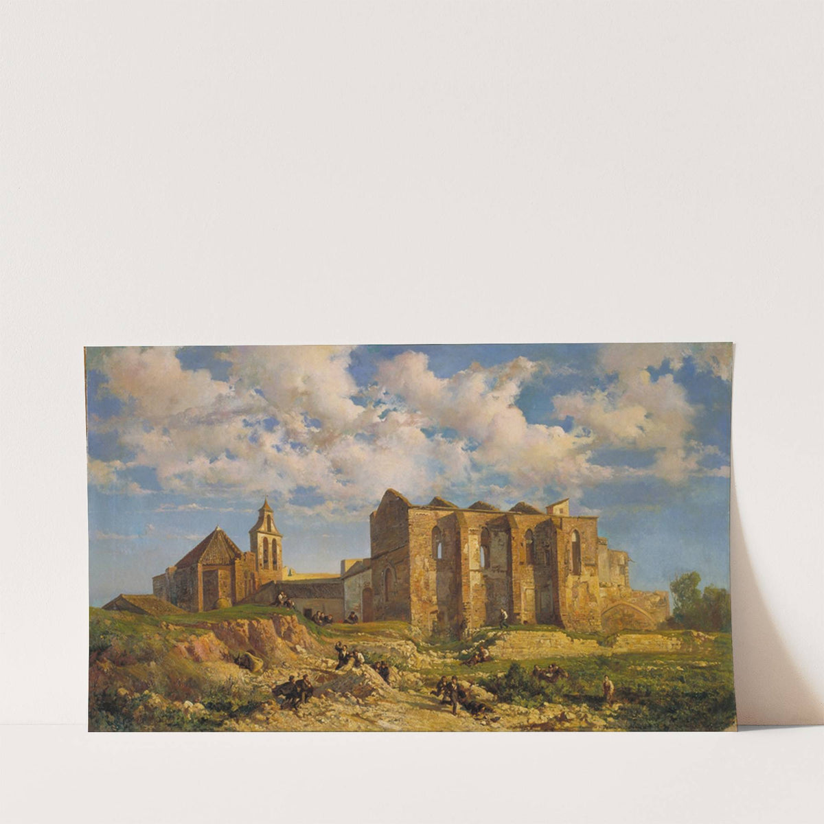 Ruins of the Church of the Holy Sepulchre (1862) by Ramon Martí i Alsina