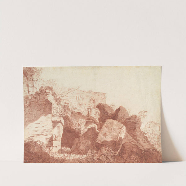 Ruins of the Colosseum by Joseph Benoît Suvée