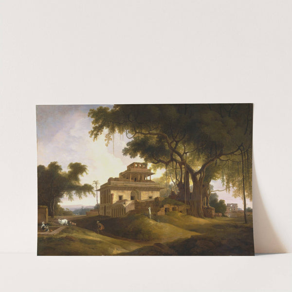 Ruins of the Naurattan, Sasaram, Bihar by Thomas Daniell