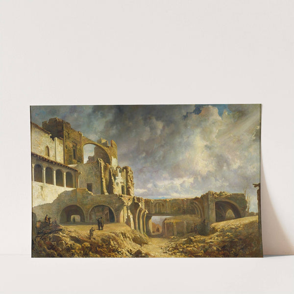 Ruins of the Palace by Ramon Martí i Alsina