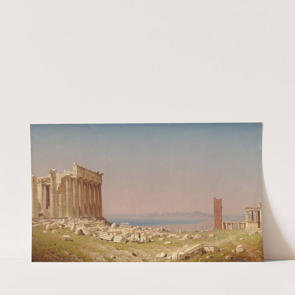 Ruins of the Parthenon (1880) by Sanford Robinson Gifford