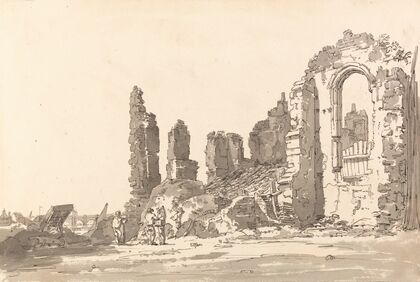 Ruins of the Savoy Palace, London