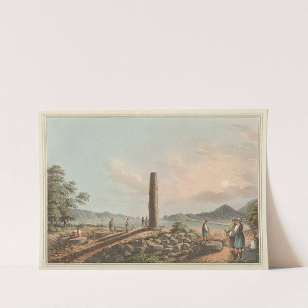 Ruins of the Temple of Juno in Samos by Luigi Mayer