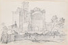 Ruins of the Temple of Venus and Rome in the Forum