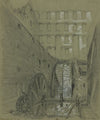 Ruins of the water wheel in Gallego Flour Mills, Richmond, Va.