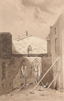 Ruins of Westminster Palace