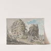 Ruins on the Right of the Via Appia (ca. 1789) by Carlo Labruzzi