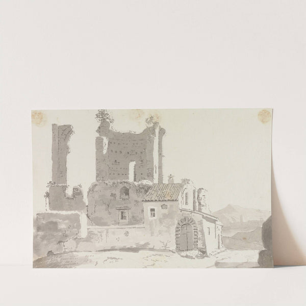 Ruins Outside Rome (ca. 1783) by George Howland Beaumont